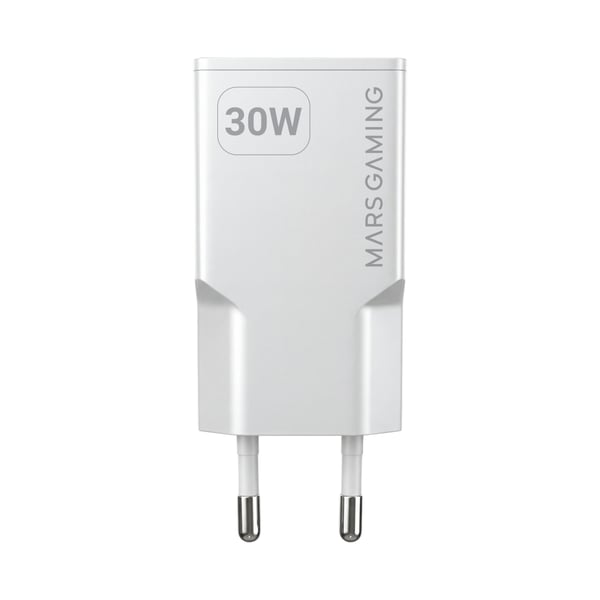 Mars Gaming MDGAN30W oplader til mobil enhed Hvid