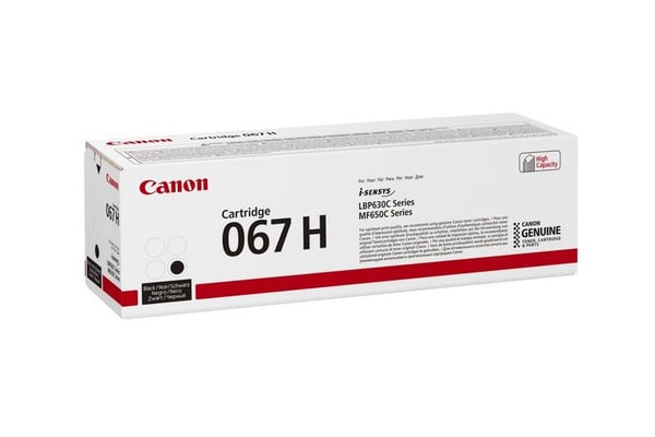Canon 067 H - Suuri kapasiteetti - Musta - alkuperäinen