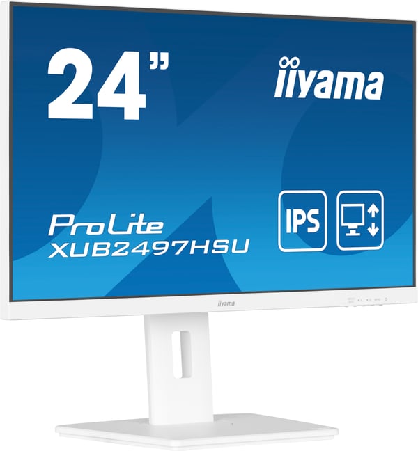 iiyama ProLite XUB2497HSU-W2 computerskærm 60,5 cm (23.8") 1920 x 1080 pixel Fuld HD LED Hvid