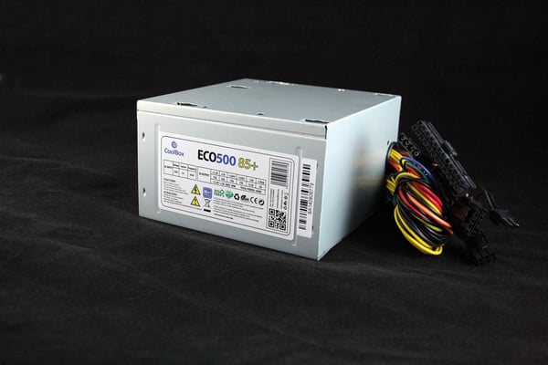 CoolBox ECO500 85+ virtalähdeyksikkö 300 W 20+4 pin ATX ATX Harmaa