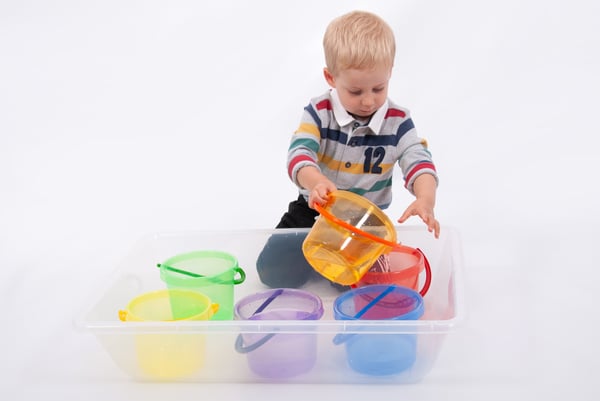 Tickit Translucent Colour Buckets
