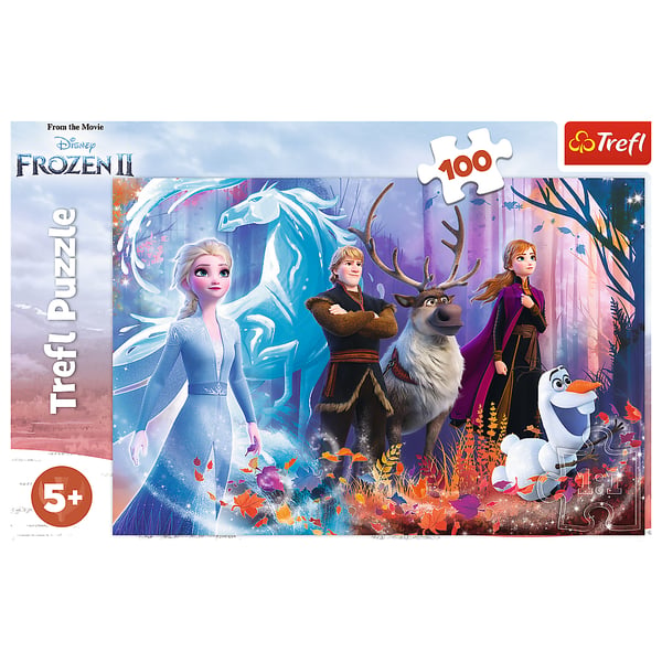 Trefl Disney: 100 Magic of Frozen Puslespil 100 stk Tegnefilm
