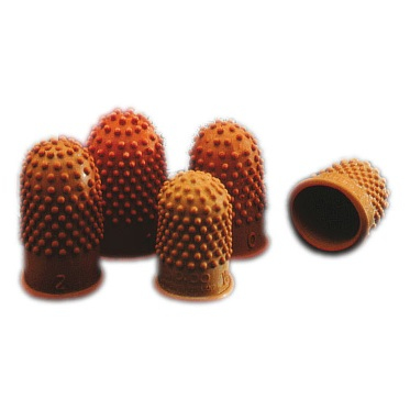 Rexel Sormikumi koko 1 - 19mm Ø oranssi 10kpl/ltk