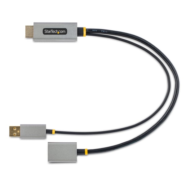 StarTech.com 30 cm HDMI til DisplayPort Adapter, 4K HDMI til DP Kabel - Adapterkabel - HDMI, USB (nu