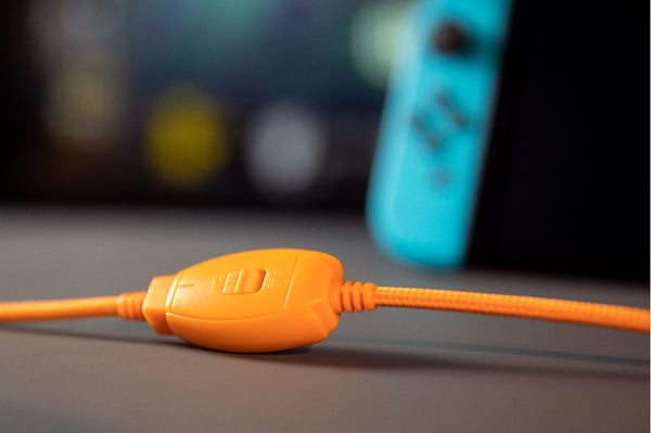 Konix Naruto 80381117963 hörlur och headset Kabel Huvudband Spela Svart, Vit, Gul