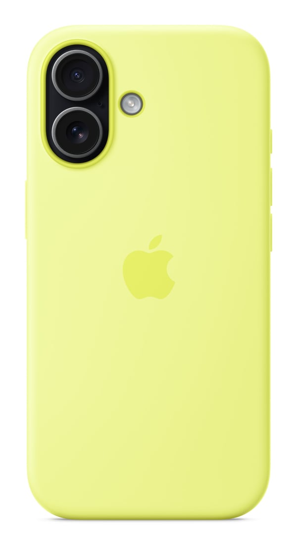 Apple MGEV4ZM/A mobiltelefonfodral 16 cm (6.3") Mobilskal Gul