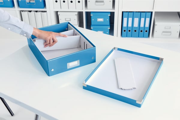 Leitz Click & Store WOW lokerikkolaatikko, Medium, 85 % kierrätyskartonki