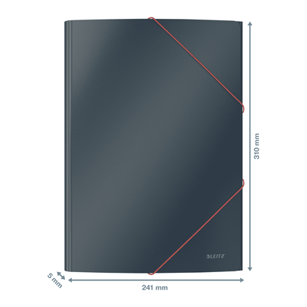 Leitz Cosy 3-klaffmapp Kartong Soft Touch