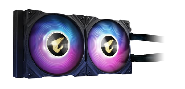 GIGABYTE AORUS WATERFORCE X 240 kylsystem för dator Processor Allt-i-ett vätskekylare 12 cm Svart