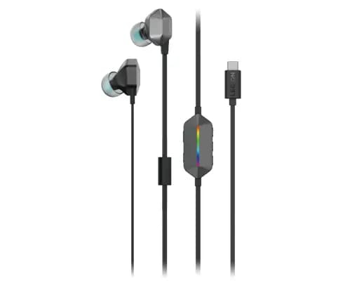 Lenovo Legion E510 Hörlurar Kabel I öra Spela USB Type-C Grå Lenovo Legion E510 Hörlurar Kabel I öra Spela USB Type-C Grå