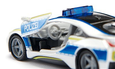 Siku BMW i8 Police Poliisiauton pienoismalli Esikoottu 1:50