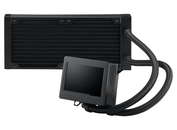ASUS ROG RYUJIN III 240 Processor Allt-i-ett vätskekylare 12 cm Svart 1 styck