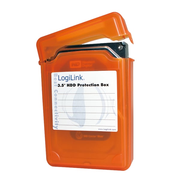 LogiLink UA0133O tallennusaseman kotelo Suojus Oranssi