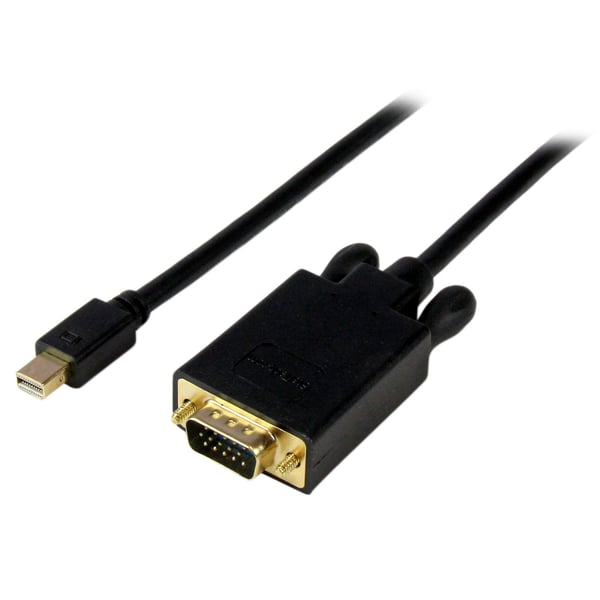StarTech.com MDP2VGAMM6B videokabel adapter 1,83 m mini DisplayPort VGA (D-Sub) Sort