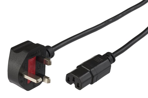 Microconnect PE090420C15 virtajohto Musta 2 m Virtapistoke tyyppi G C15 liitin