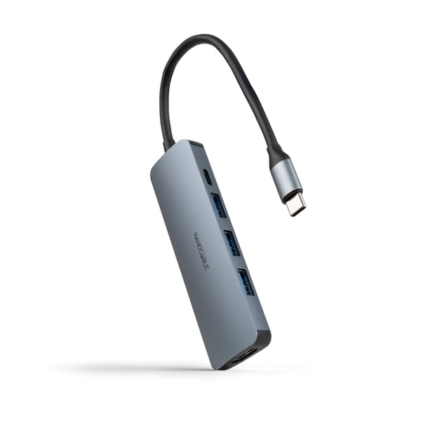 Nanocable 10.16.4605 dockningsstationer för bärbara datorer Kabel USB 3.2 Gen 1 (3.1 Gen 1) Type-C Grå Nanocable 10.16.4605 dockningsstationer för bärbara datorer Kabel USB 3.2 Gen 1 (3.1 Gen 1) Type-C Grå