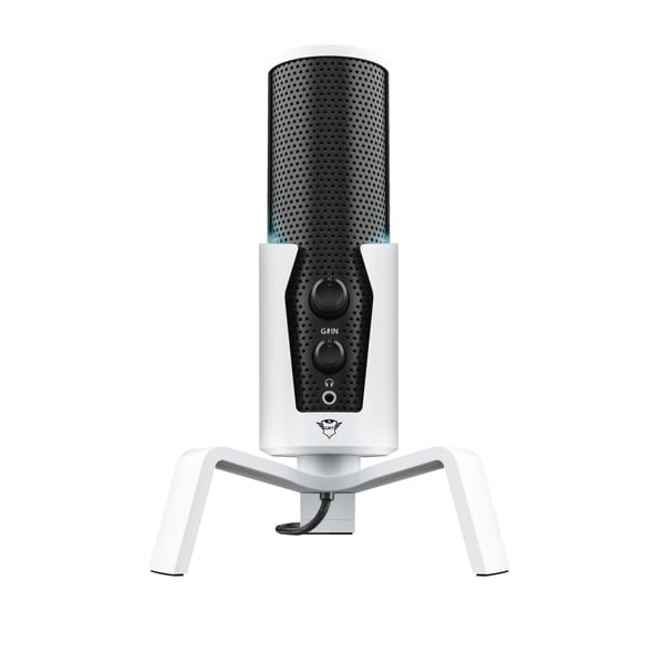 Trust GXT 258W Fyru USB 4-in-1 Streaming Sort, Hvid