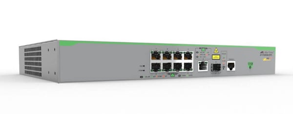 Allied Telesis AT-FS980M/9PS-50 Hallittu Fast Ethernet (10/100) Power over Ethernet -tuki Harmaa