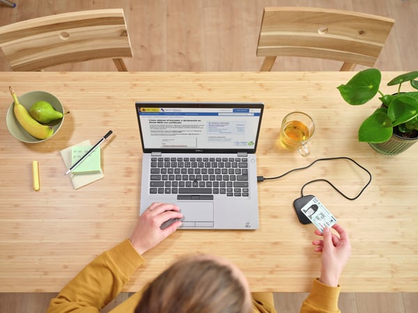 Trust Ceto läsare smarta kort inomhus USB USB 2.0 Svart
