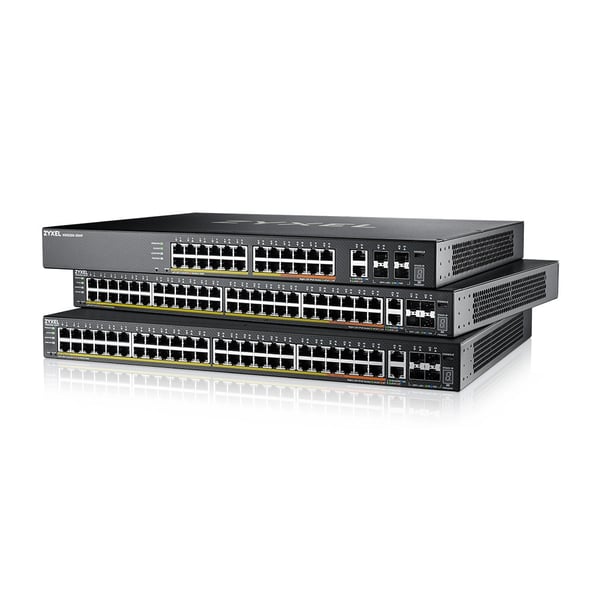 Zyxel XGS2220-30HP Hallittu L3 Gigabit Ethernet (10/100/1000) Power over Ethernet -tuki Musta