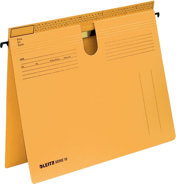 Leitz SERIE 18 hängmapp Kartong A4 Gul Leitz SERIE 18 hängmapp Kartong A4 Gul