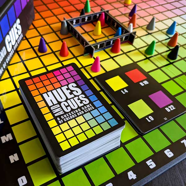 Asmodee Hues and Cues Lautapeli Oppiminen