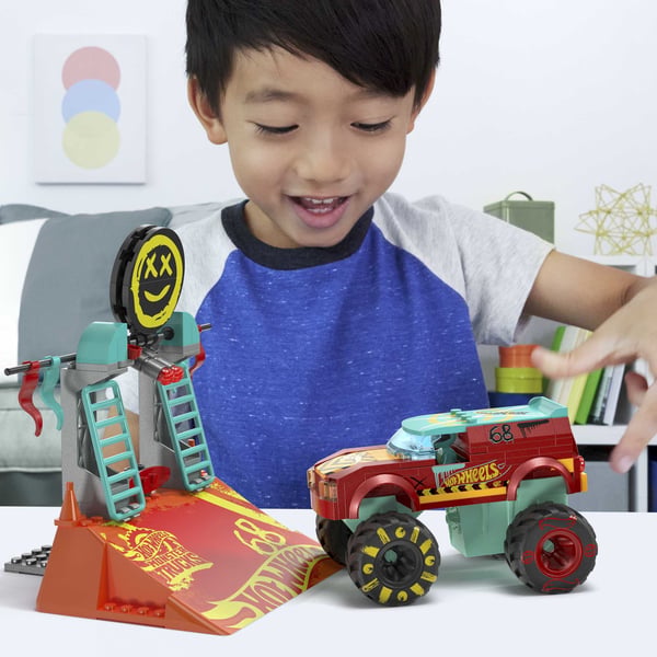 MEGA Hot Wheels Smash 'n Crash demoderby ekstrem stuntbane