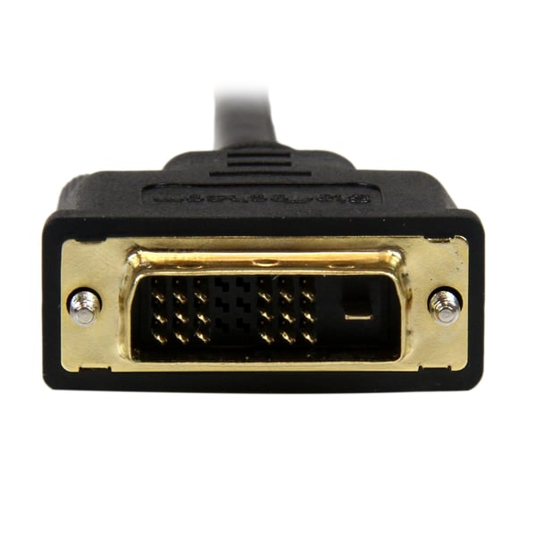 StarTech.com HDDDVIMM2M videokaapeli-adapteri 2 m Micro-HDMI DVI-D Musta