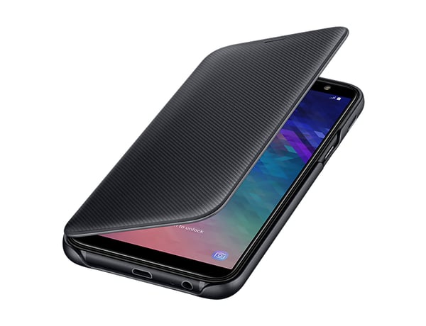 Samsung EF-WA600 mobiltelefon etui 14,2 cm (5.6") Tegnebogsetui Sort
