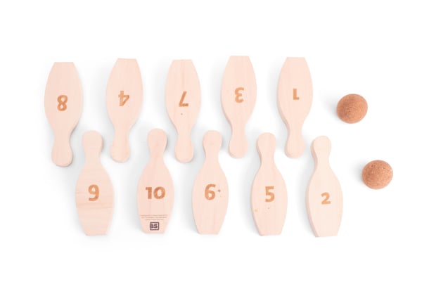 BS Toys GA463 aktive/færdighedsspil & legetøj Bowlingsæt