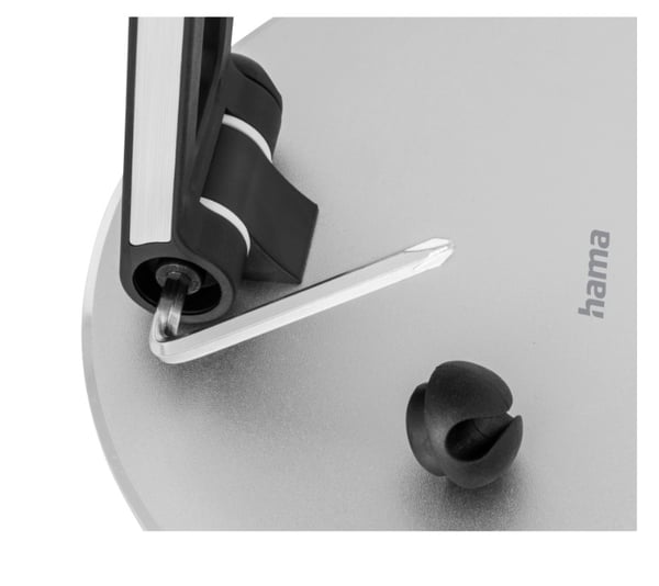 Hama 00125123 hållare Passiv hållare Surfplatta/UMPC Svart, Silver
