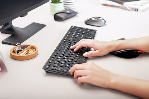 Cherry KW 9100 SLIM - Tastatur - trådløs - 2,4 GHz, Bluetooth 4.0