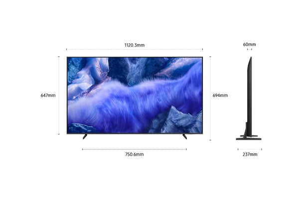 Samsung TQ50QEF1AU 127 cm (50") 4K Ultra HD Smart TV Wi-Fi Grå