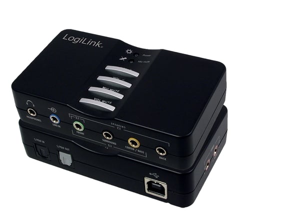 LogiLink USB Sound Box Dolby 7.1 8-Channel 7.1 kanavaa