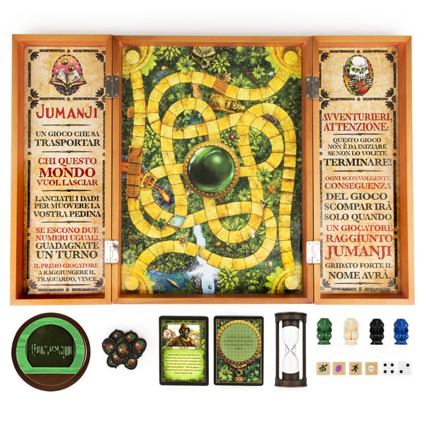 Editrice Giochi Jumanji In Legno Brädspel Frågespel