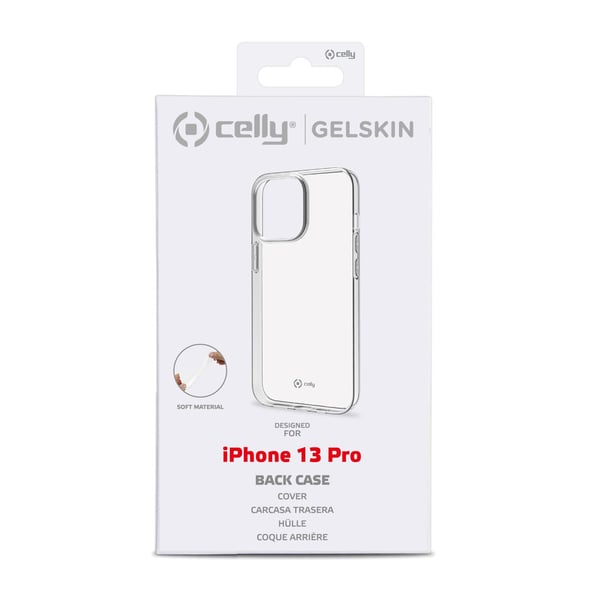 Celly GELSKIN Apple iPhone 13 Pro mobiltelefon etui 15,5 cm (6.1") Cover Transparent