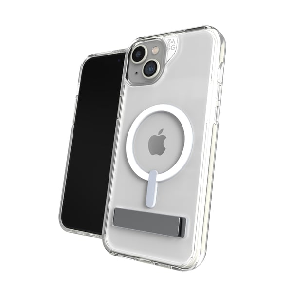 ZAGG Cases Crystal Palace SnapKS Apple iPhone 15 Plus/iPhone 14 Plus Clear EN/FR