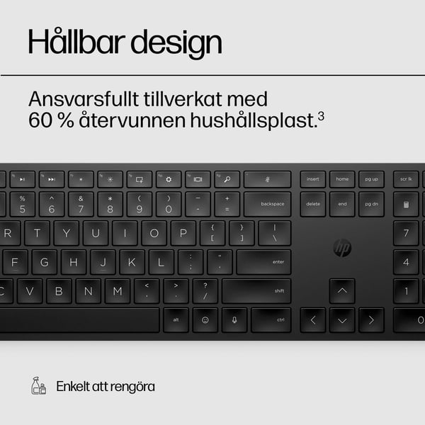 HP 450 programmerbart trådlöst tangentbord