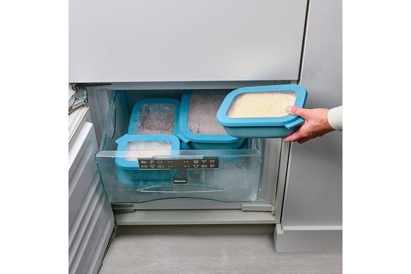 Mepal Cirqula Skåluppsättning 2 l Rektangel Polypropylen (PP), Termoplastisk elastomer (TPE) Vit 3 styck