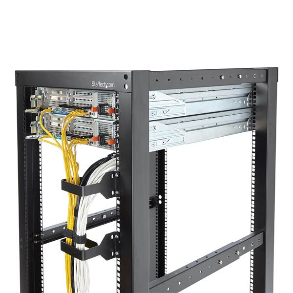 StarTech.com Flervejs Rack Kabelstyring/Kabelmanagement Ring