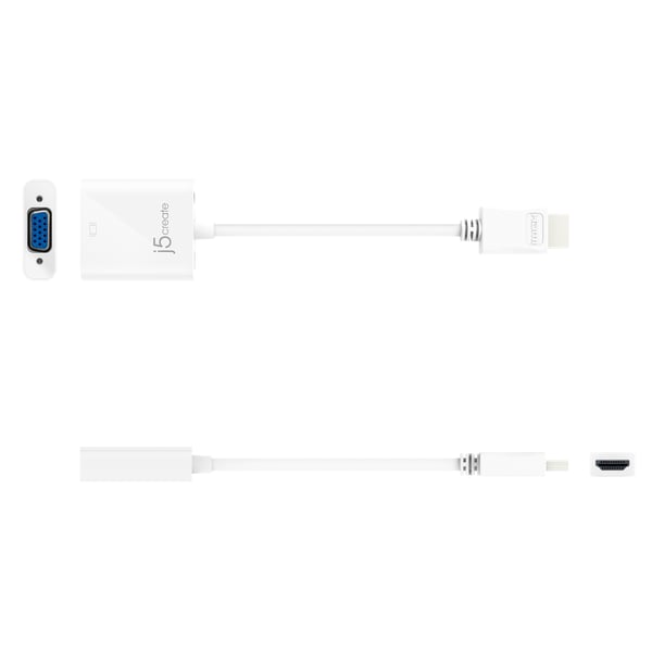 j5create JDA213-N HDMI™ til VGA-adapter