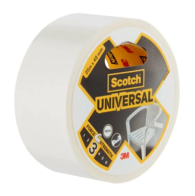 3M Universal 25 m Hvid