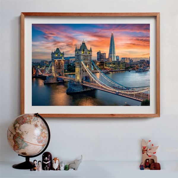 Clementoni High Quality Collection London Twilight Puslespil 1500 stk Landskab