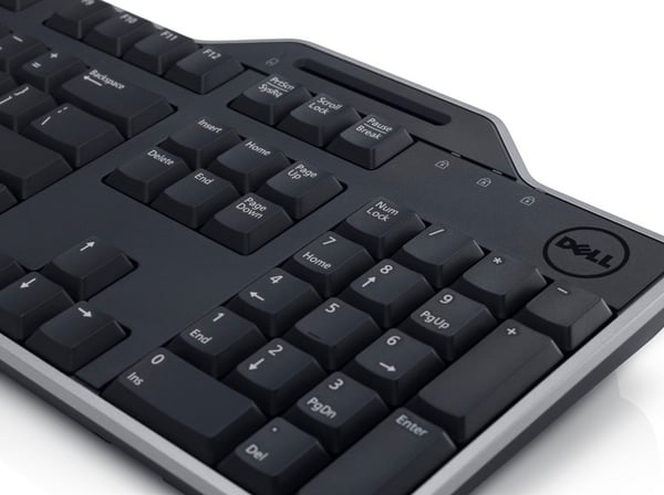 DELL KB813 tangentbord Universal USB QWERTZ tyska Svart