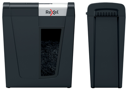 Rexel Secure MC4 paperisilppuri Mikroleikkaava 60 dB Musta, Hopea