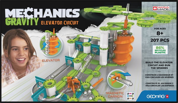 Geomag Mechanics Gravity RE Elev Circuit Neodymmagnetleksak