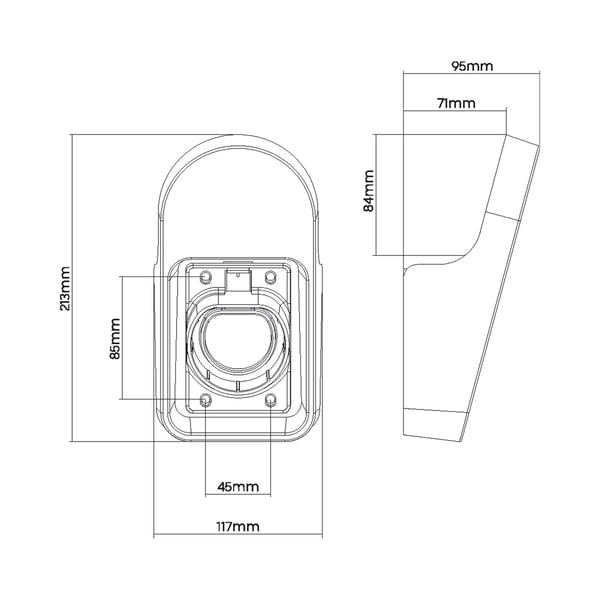 InLine 59989A laddkabel för elektriskt fordon