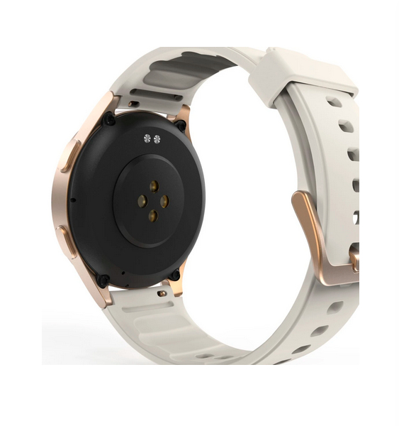 Hama Smartwatch 8900 3,3 cm (1.3") AMOLED 42 mm Digitaalinen 466 x 466 pikseliä Kosketusnäyttö Kulta GPS (satelliitti)