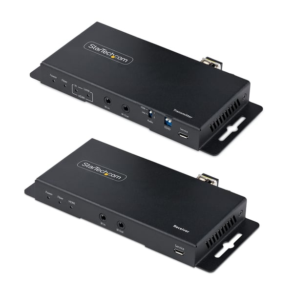 StarTech.com ST121HD20FXA2 AV-signaalin jatkaja AV-lähetin ja -vastaanotin Musta StarTech.com ST121HD20FXA2 AV-signaalin jatkaja AV-lähetin ja -vastaanotin Musta