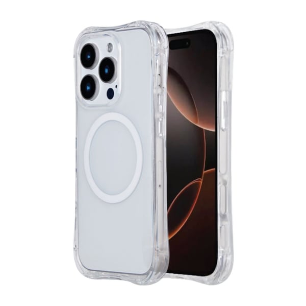 eSTUFF INFINITE (GRS) PORTO iPhone 12 Pro - iPhone 16 Pro Clear Magnetic Cover mobiltelefon etui Transparent